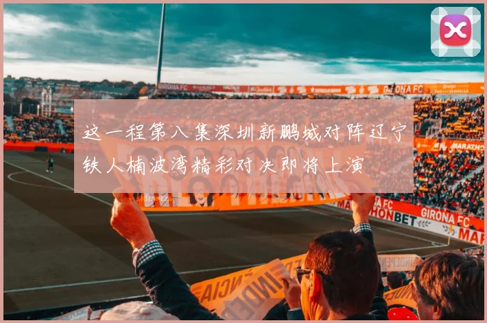 这一程第八集深圳新鹏城对阵辽宁铁人楠波湾精彩对决即将上演